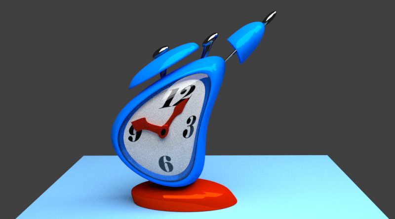 Blender Alarm Clock Animation