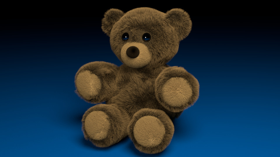 Blender Tutorial - Fuzzy Stuffed Bear - Blender Hut