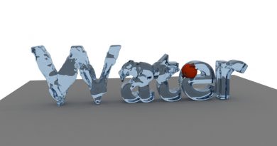 Blender Liquid Text