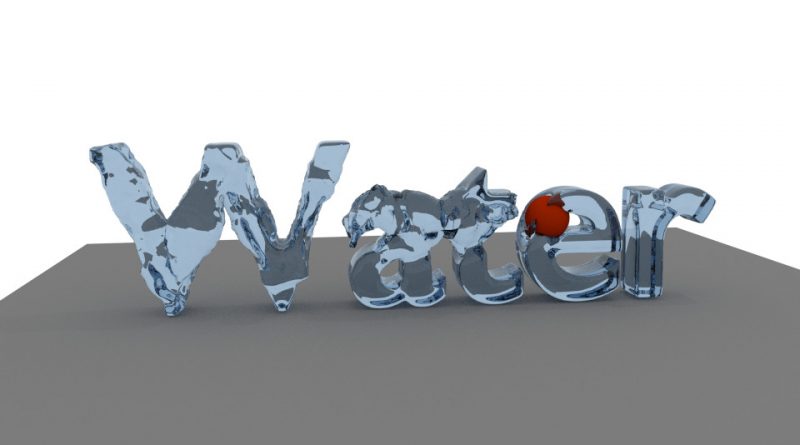 Blender Liquid Text