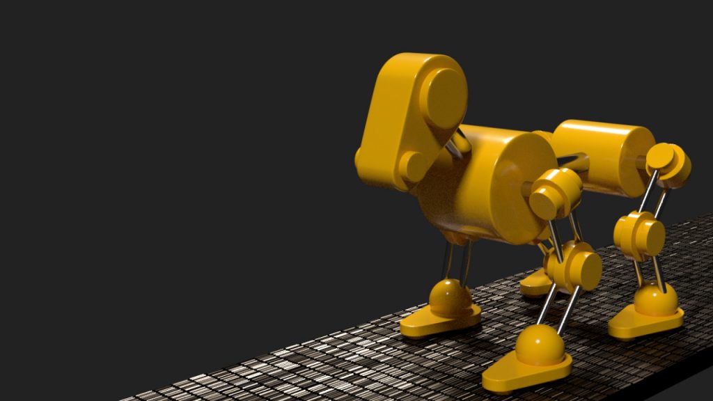 Blender Robot Dog