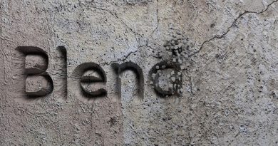 Blender Stone Carving Text
