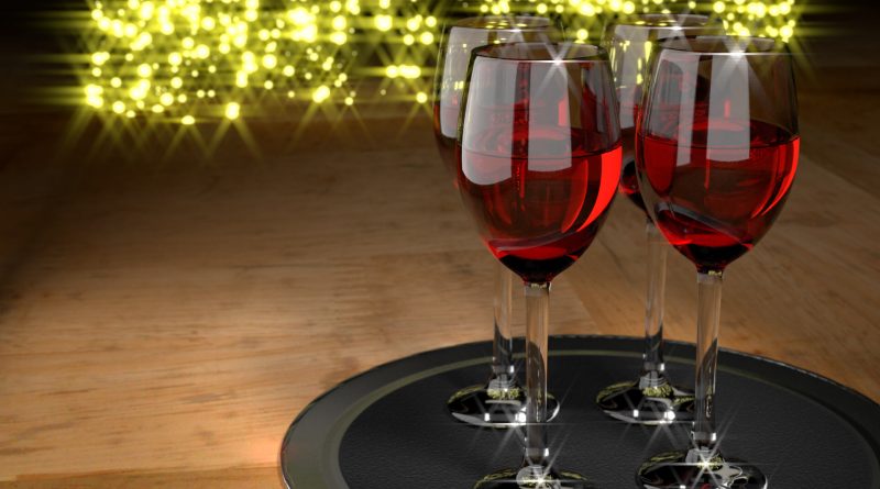 Blender Wine Glasses Denoising