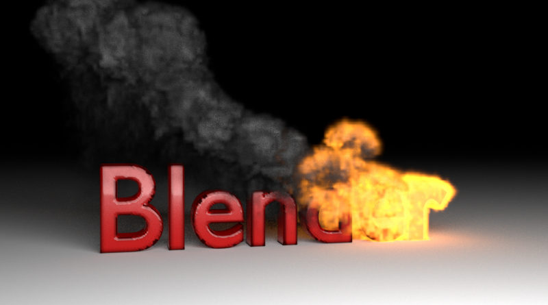 Fire Smoke Text